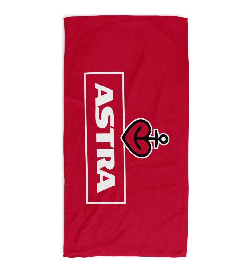 Astra beer beach towel 10
