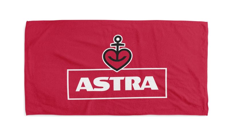 Astra beer beach towel 11