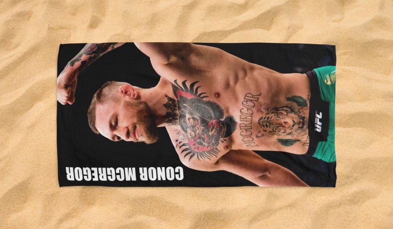 CONOR MCGREGOR ufc BeachTowel 2 1 jpg