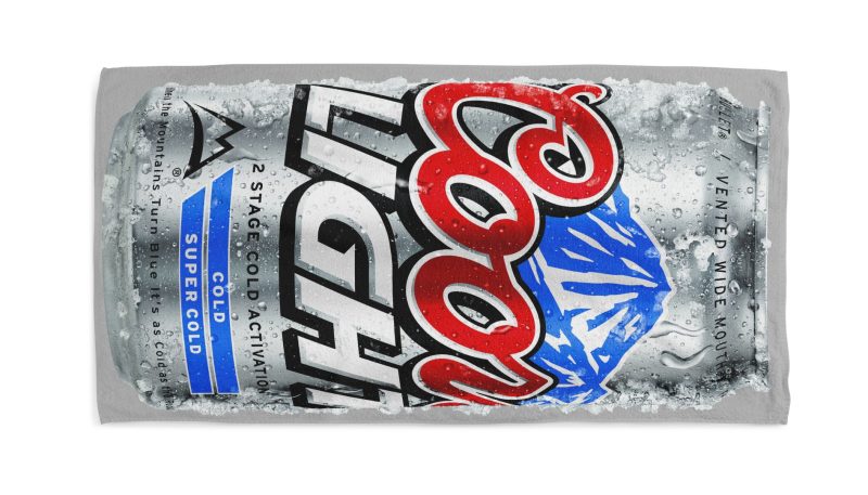 Coors beer beach towel 4 1 jpg