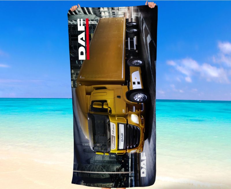Плажна кърпа камион DAF CF