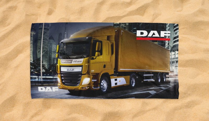 DAF CF silent beach towel 1 jpg