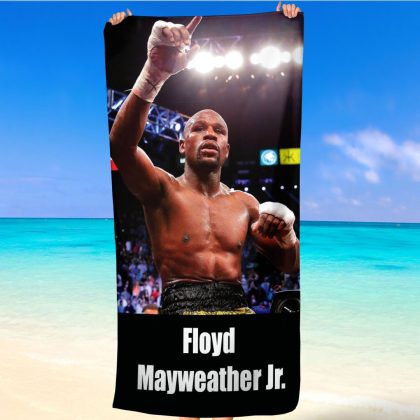 Плажна кърпа на Floyd Mayweather Jr
