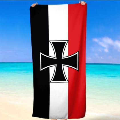 German Empire flag beach towel 3 jpg