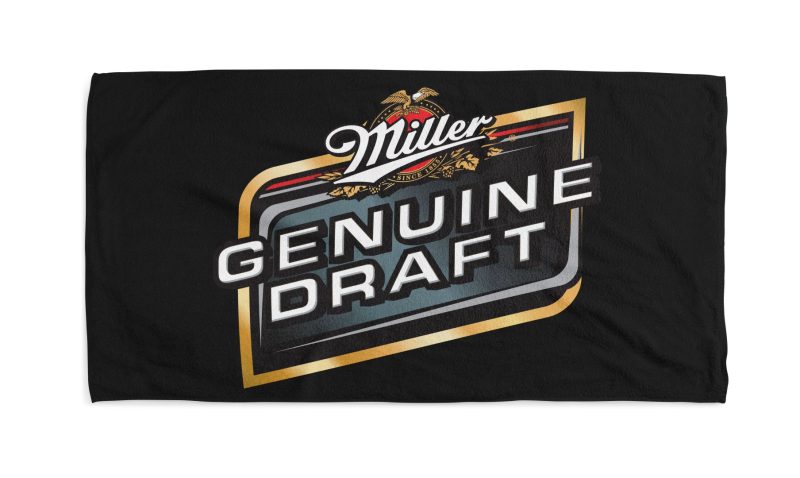 Miller live beer BeachTowel 8 1 jpg