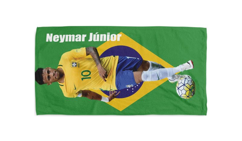 Neymar FC Barcelona beach towel 9 1 jpg