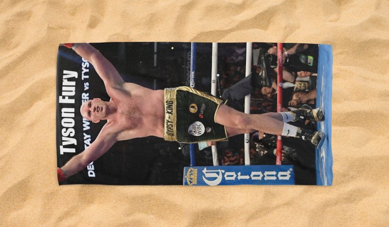 Tyson Fury box BeachTowel 3 1 jpg