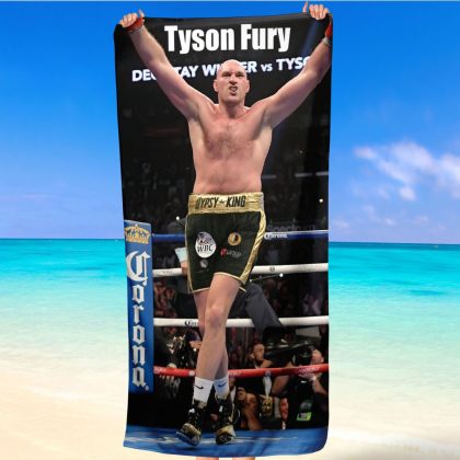 Плажна кърпа Tyson Fury