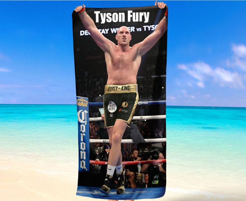 Плажна кърпа Tyson Fury