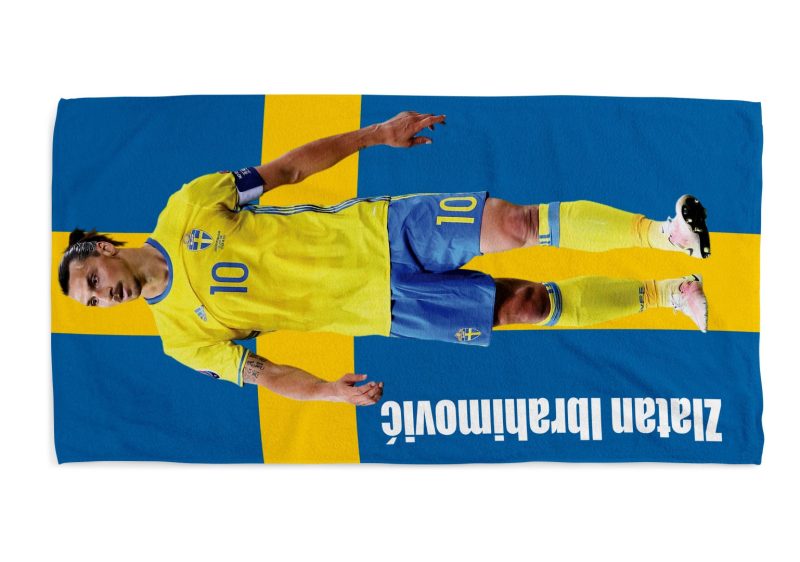 Zlatan Ibrahimovic beach towel 1 1 jpg