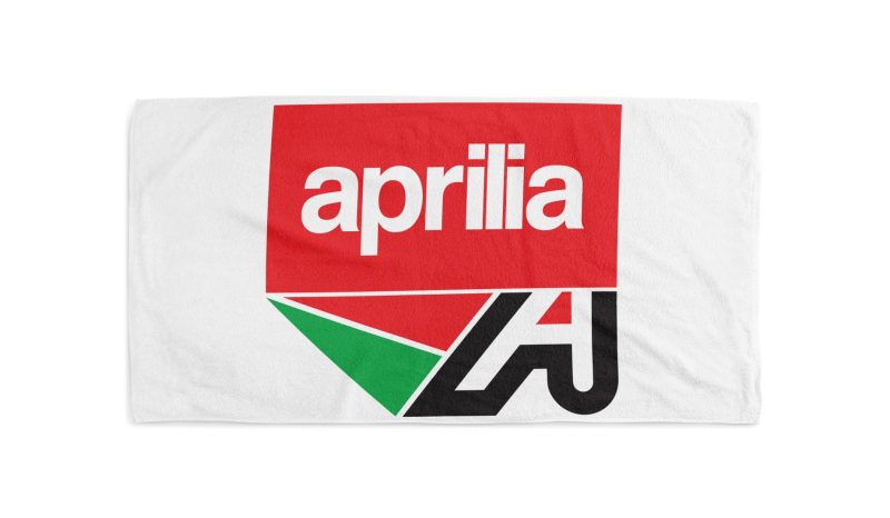 aprilia logo motorcycle beach towel 3 jpg