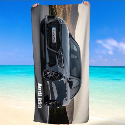 audi rs3 beach towel