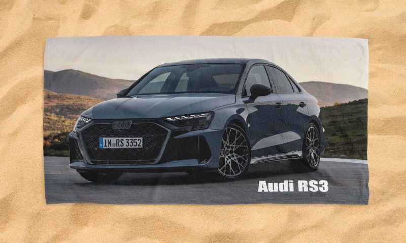 audi rs3 beach towels