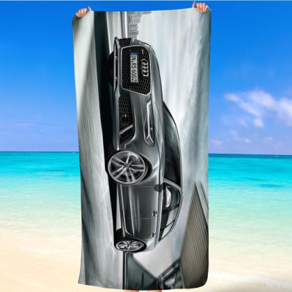 audi rs6 avnt beach towel