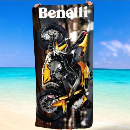 Плажна кърпа мотоциклет Benelli