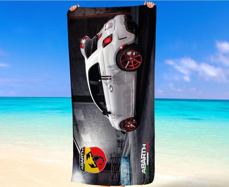 Плажна кърпа Fiat Abarth 500