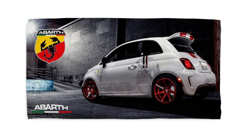 fiat abarth 500 beach towel 2 1 jpg