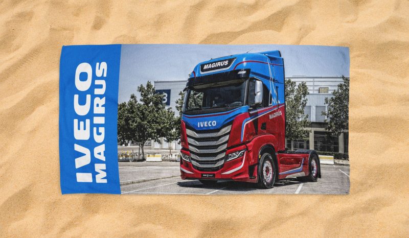 iveco truck magirus beach towel 1 1 jpg