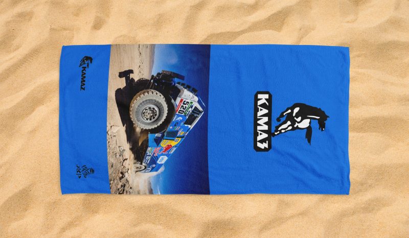 kamaz truck beach towel 3 1 jpg