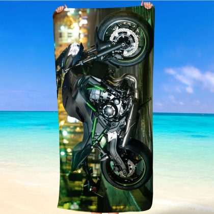 kawasaki z650 beach towel 4 jpg