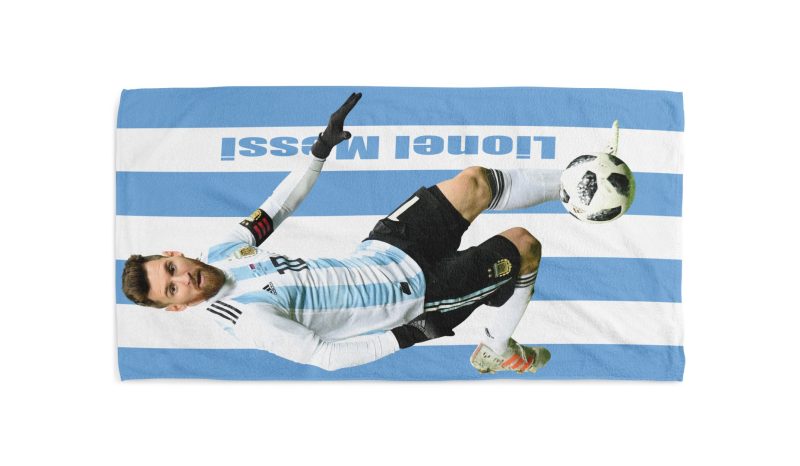 lionel messi beach towel 1 jpg