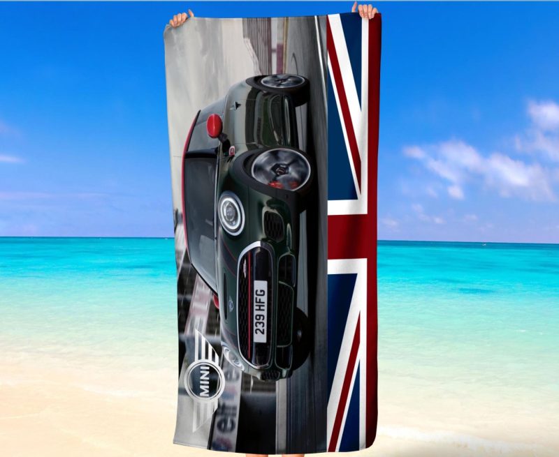 Плажна кърпа Mini Cooper S