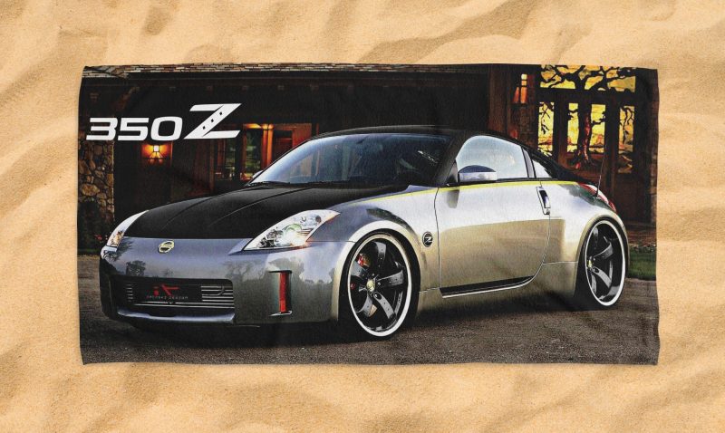 nissan 350Z beach towel 2