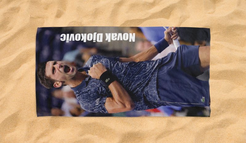 novak djokovic tennis beach towel 1 1 jpg