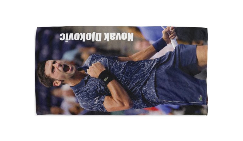novak djokovic tennis beach towel 4 jpg