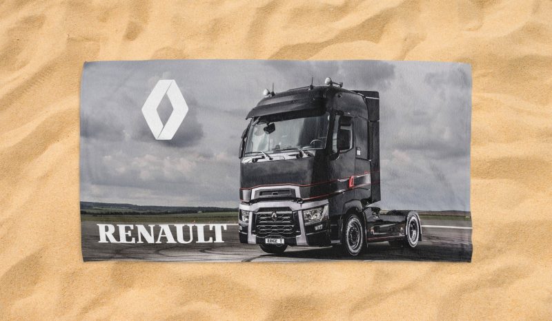 renault logo truck beach towel 4 1 jpg