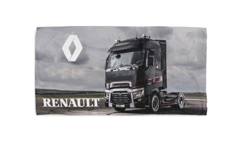 renault logo truck beach towel 5 1 jpg