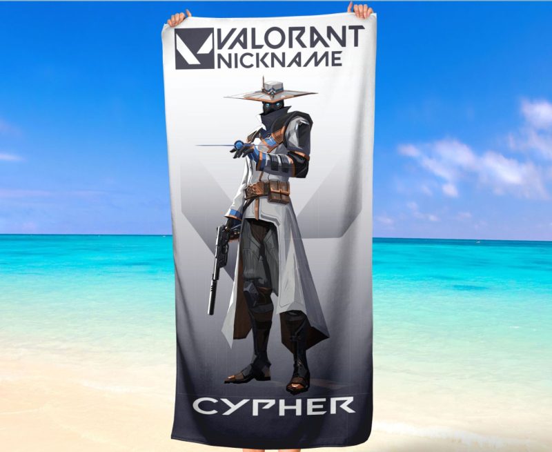 Плажна кърпа Valorant Cypher