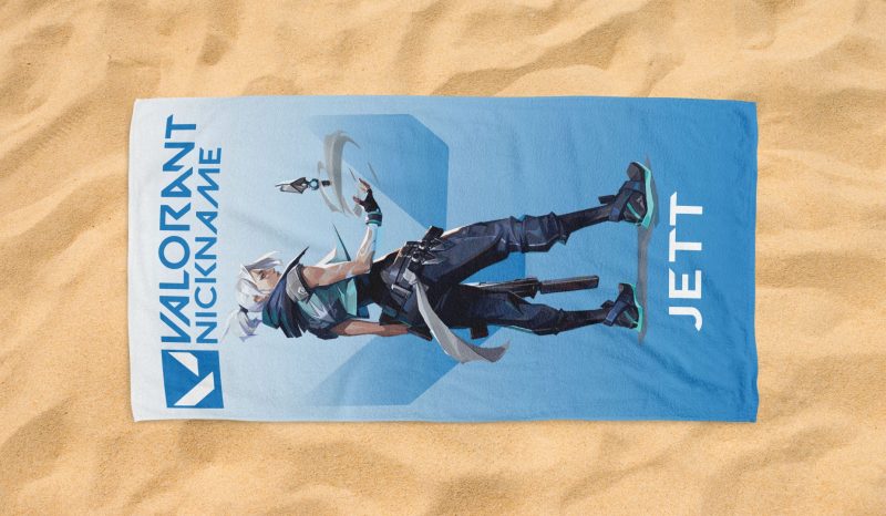 valorant agents jett beach towel 2 1 jpg