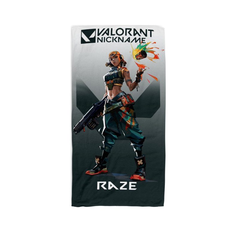 valorant agents raze beach towel 3 1 jpg
