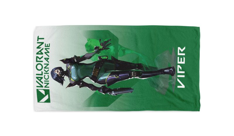 valorant agents viper beach towel 2 1 jpg