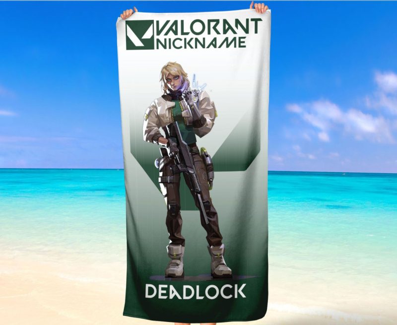 Плажна кърпа Valorant Deadlock