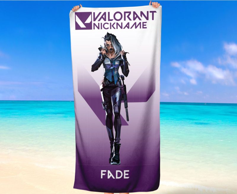 Плажна кърпа Valorant Fade