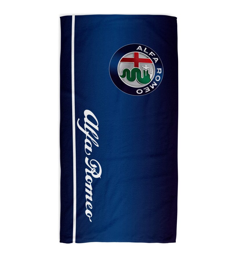 alfa romeo logo BeachTowel 13