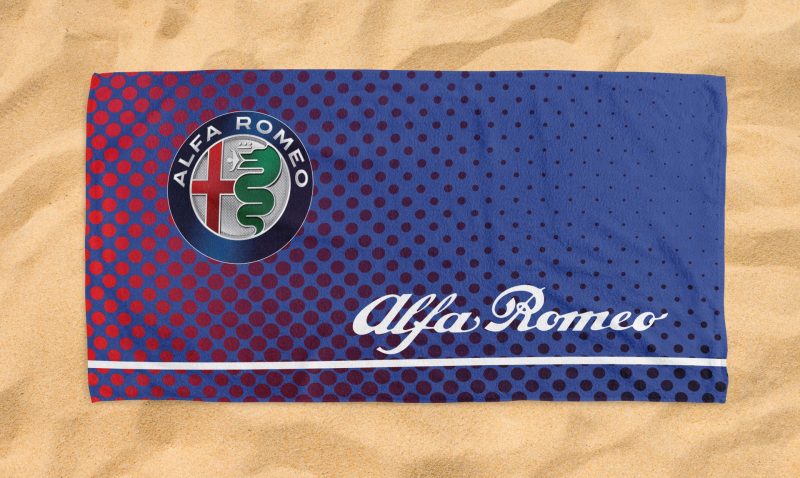 alfa romeo logo BeachTowel 6