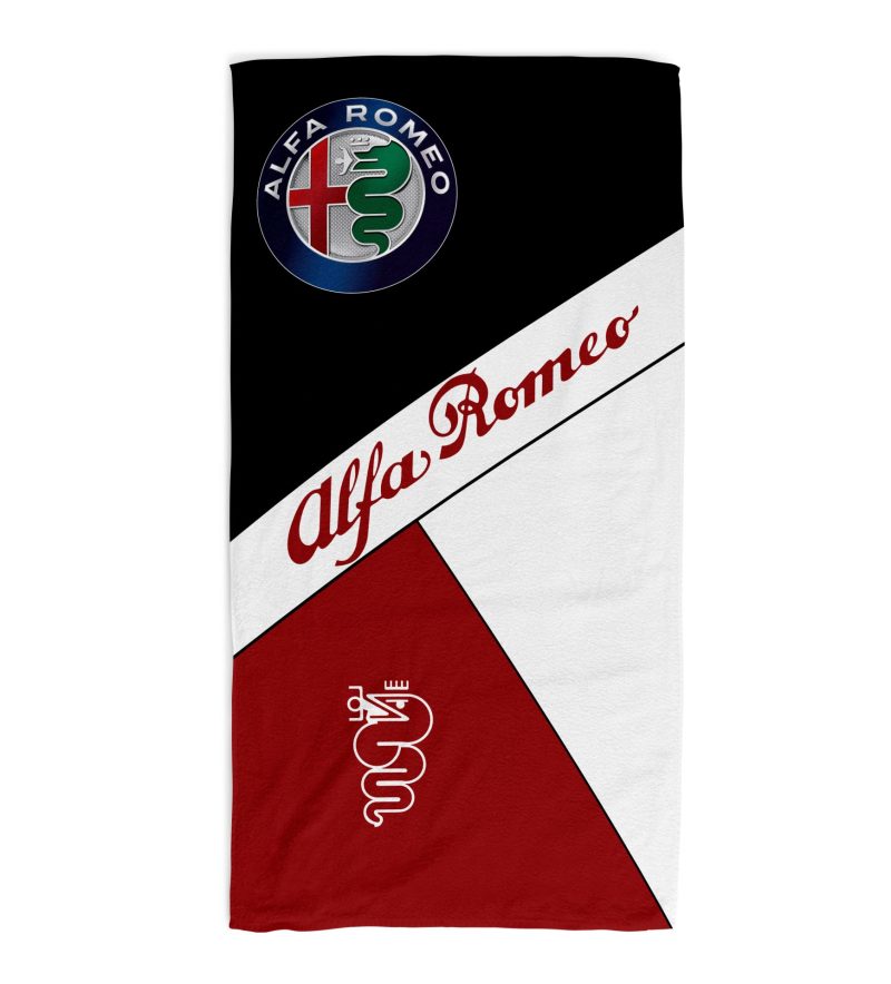 alfa romeo logo BeachTowel 9