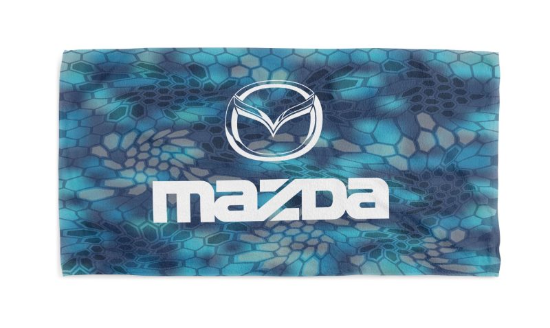 mazda logo BeachTowelc 5